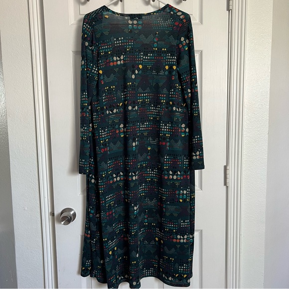 Lularoe | Sarah Open Front Duster Cardigan Teal Color Women's - Picture 2 of 7